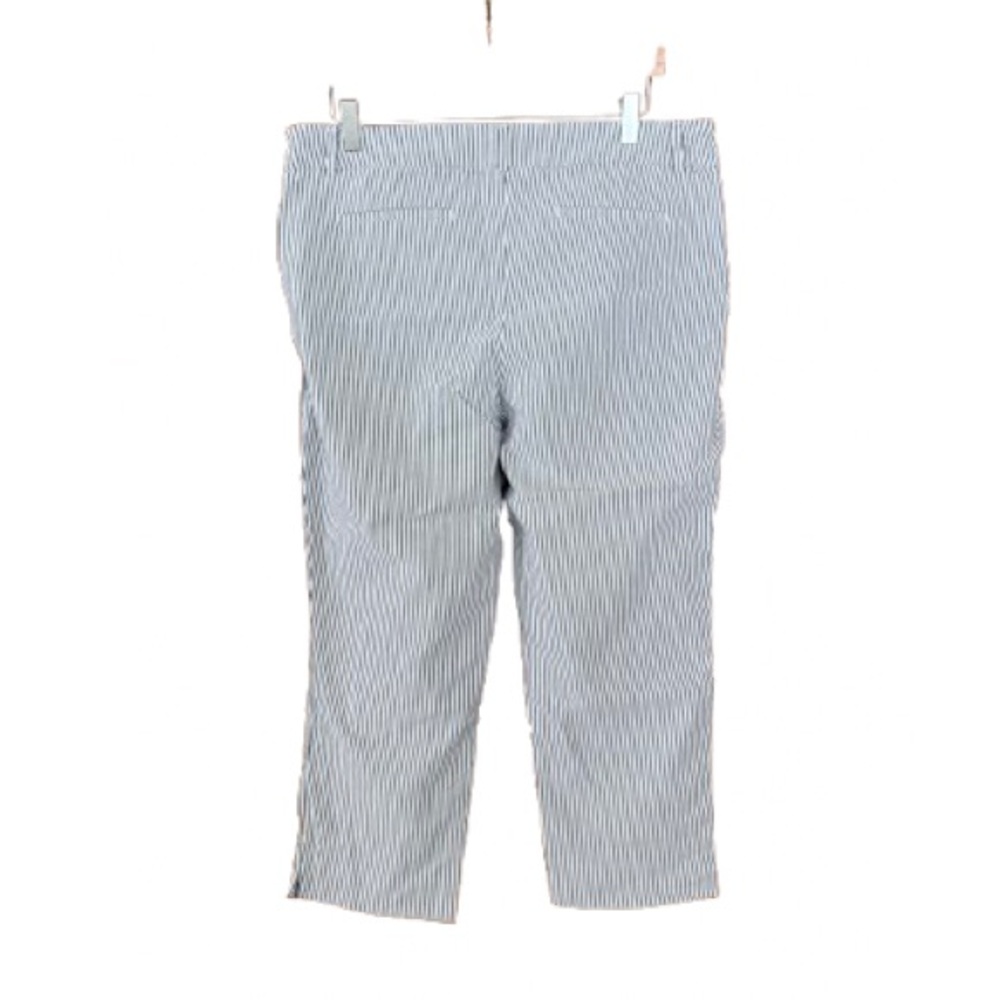 Hilary radley pinstripe capri pants XL